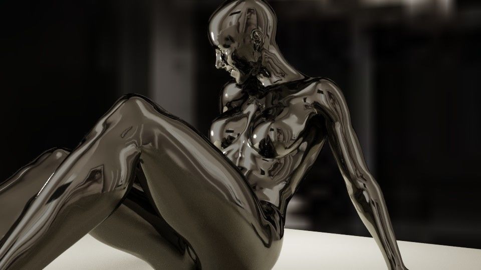 Statue SUSY 3D model_1