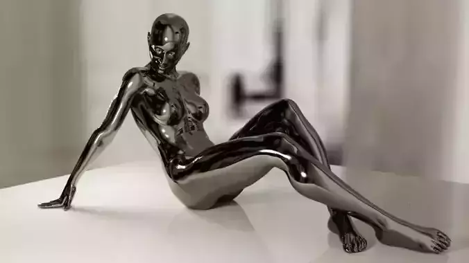 Statue SUSY 3D model