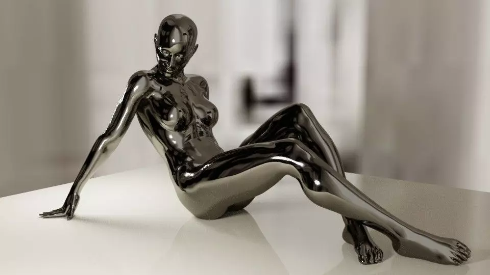 Statue SUSY 3D model_0