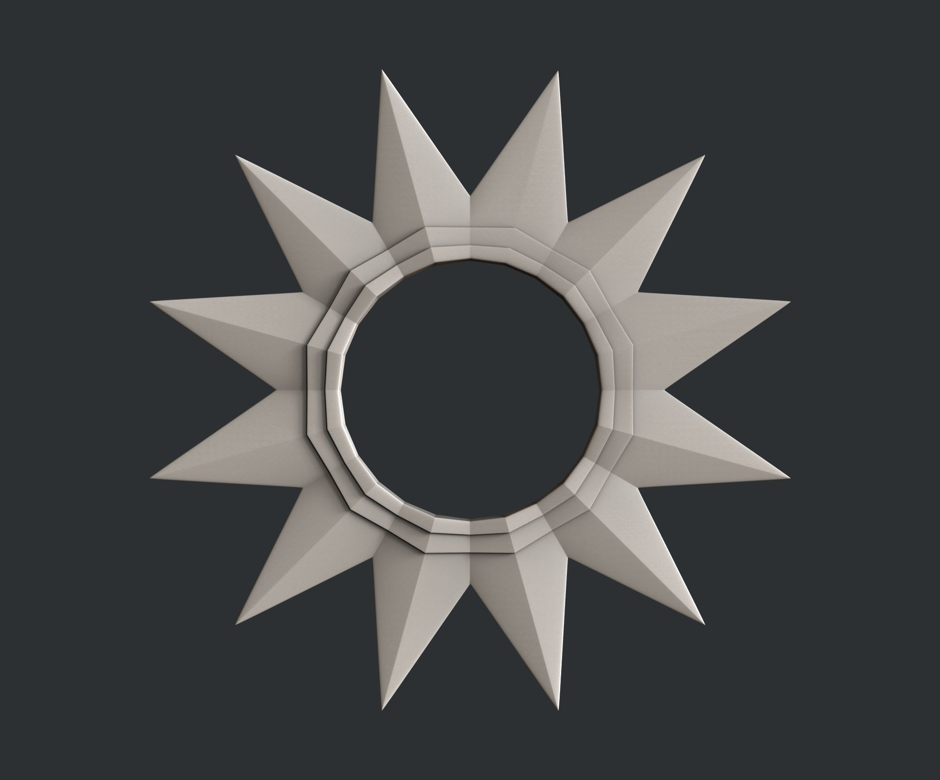 3d STL models for CNC set frames mirrors 3D model_5