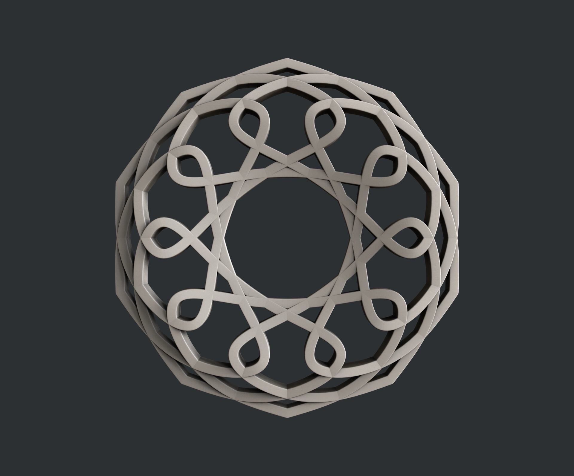 3d STL models for CNC set frames mirrors 3D model_6