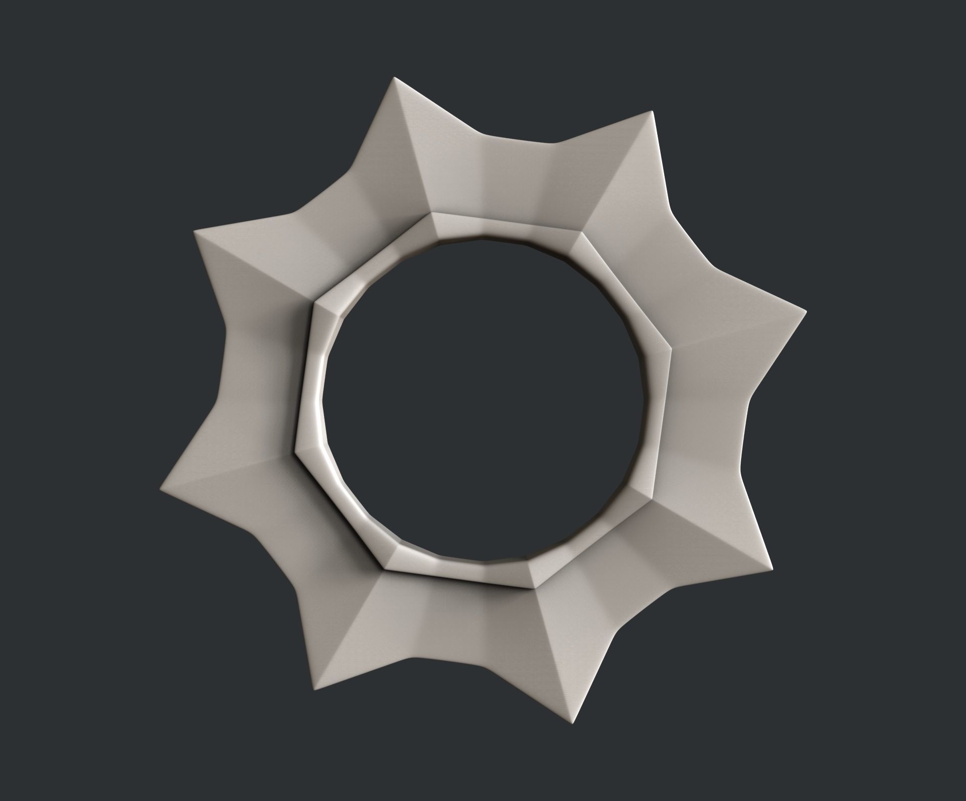 3d STL models for CNC set frames mirrors 3D model_2