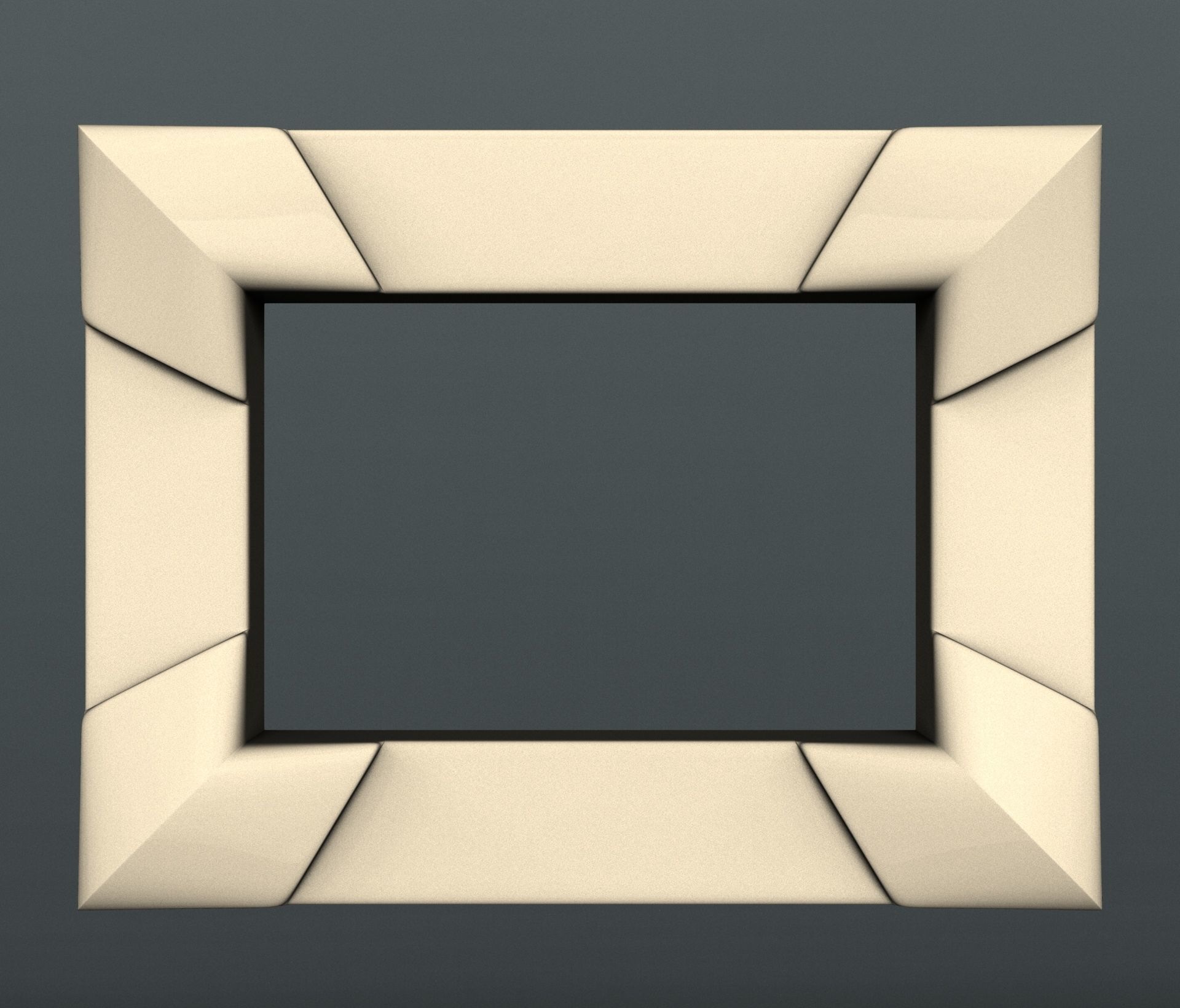 3d STL models for CNC set photo frames 3D model_4