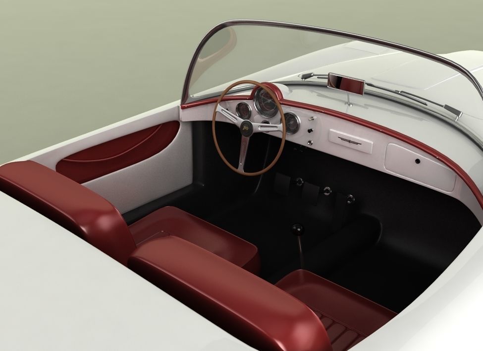 Lancia Aurelia B24 3D model_6