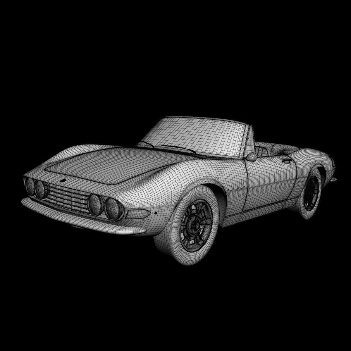 Fiat Dino Spider 3D model_13