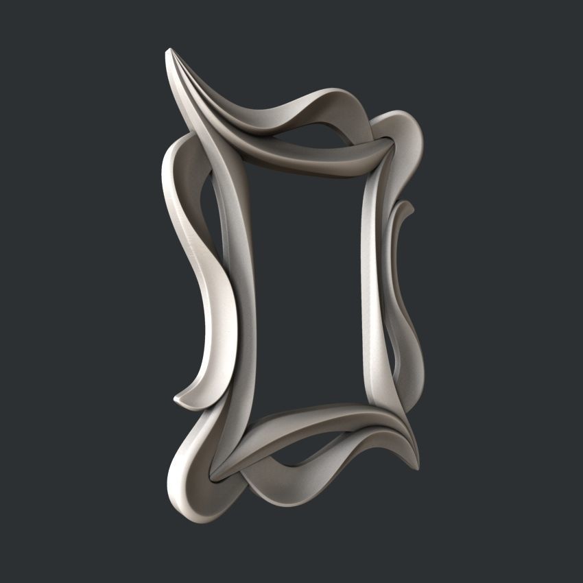 3d STL models for CNC frames 3D model_2