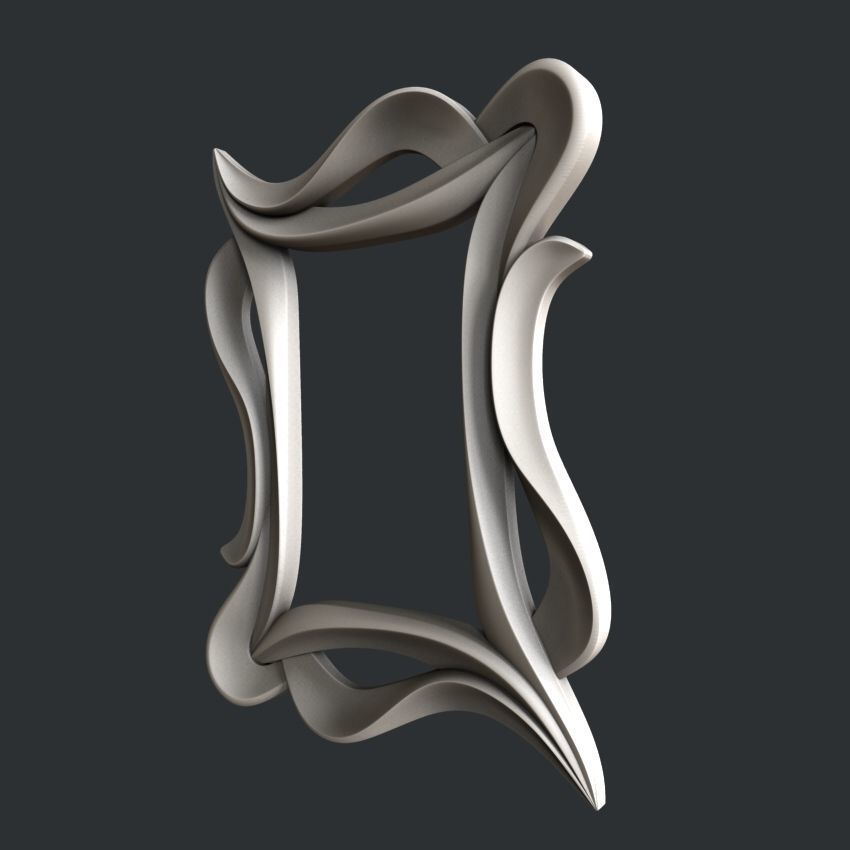 3d STL models for CNC frames 3D model_1