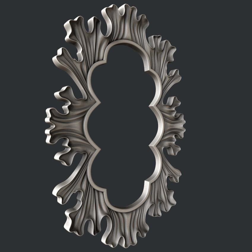 3d STL models for CNC frames 3D model_2
