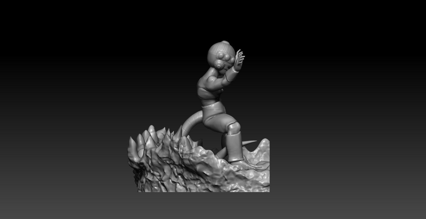Mecha Frieza VS Future Trunks all 3D print model_2