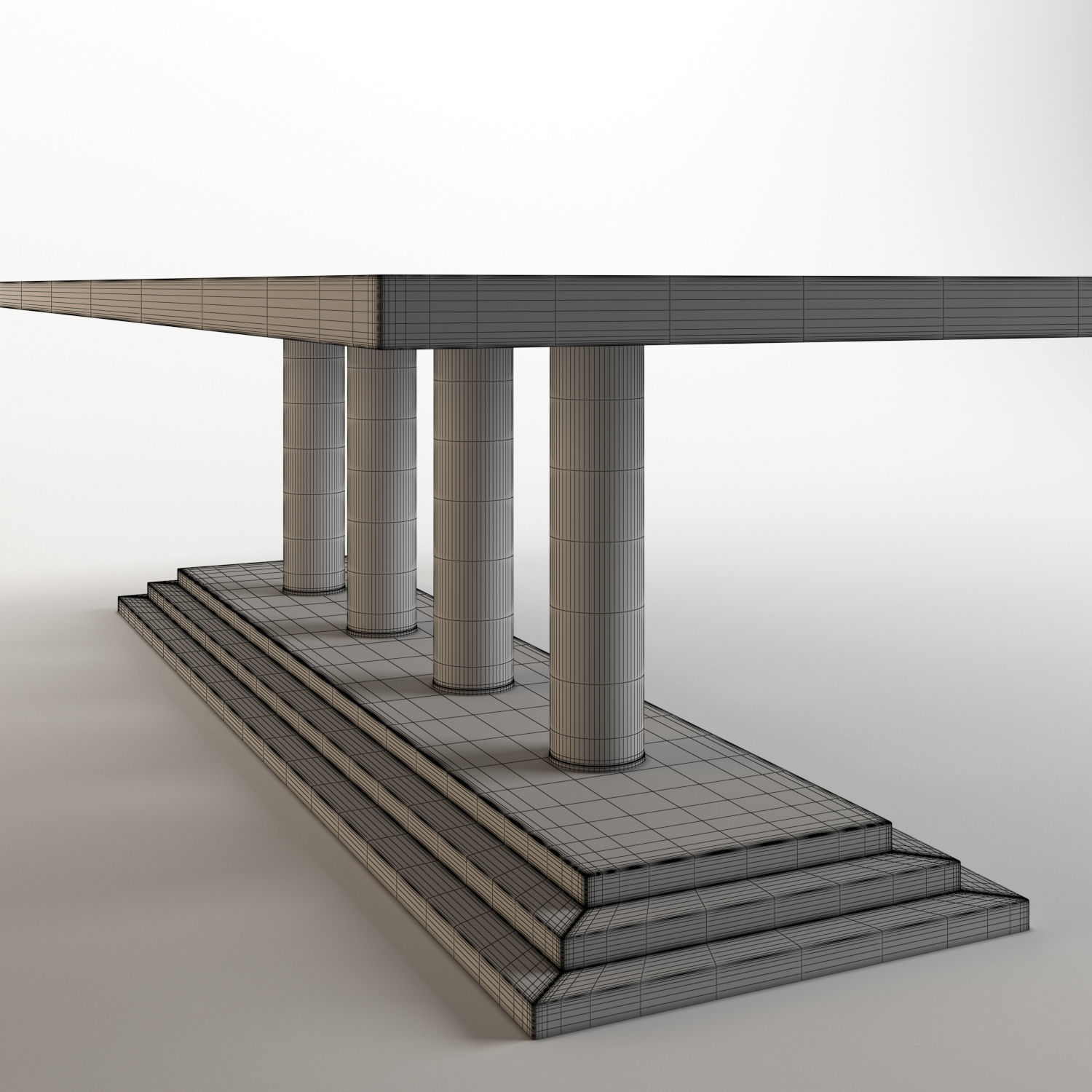 Heritage Eraclito Table 3D model_6