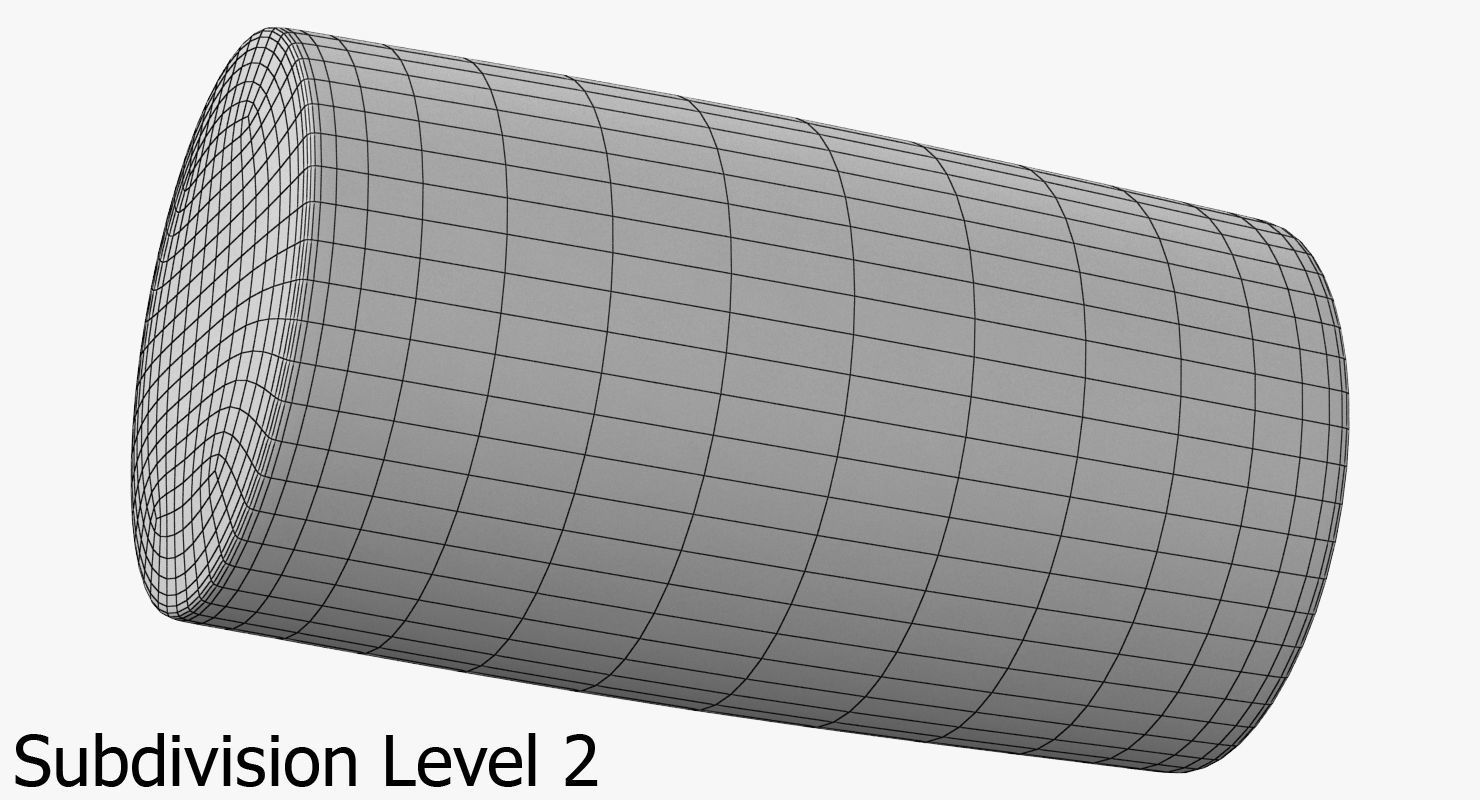 Wine Cork Low-poly 3D model_12