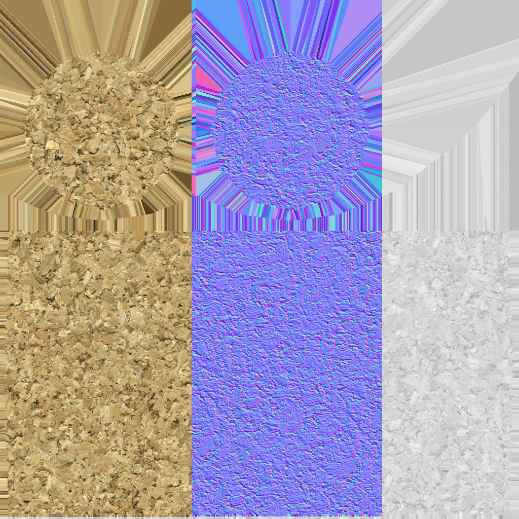 Wine Cork Low-poly 3D model_6