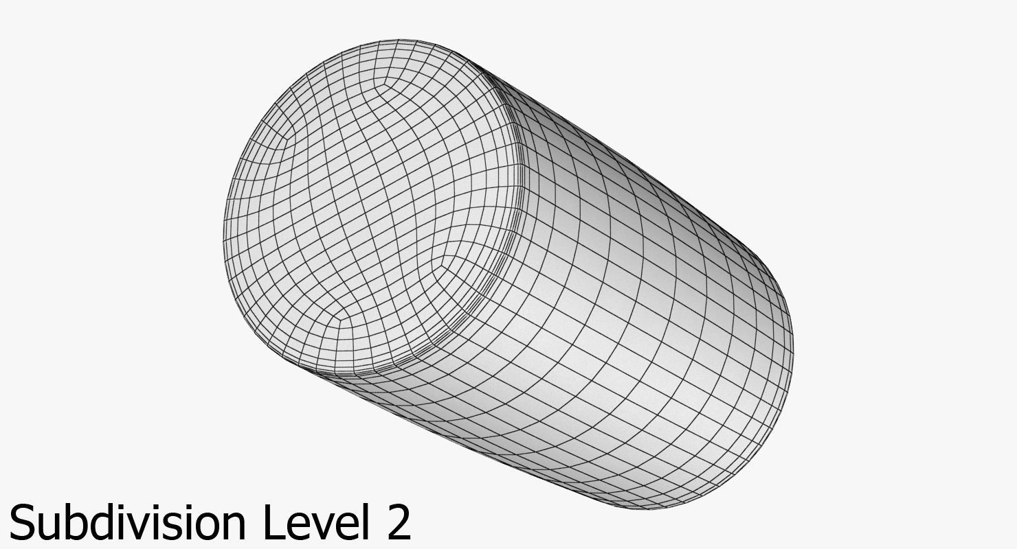 Wine Cork Low-poly 3D model_9