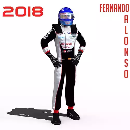 Fernando Alonso WEC 2018
