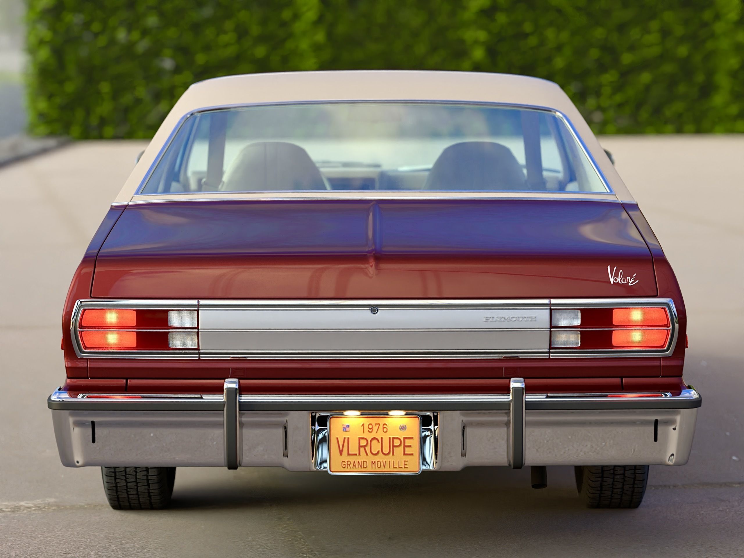 Plymouth Volare Coupe 1976 3D model_4