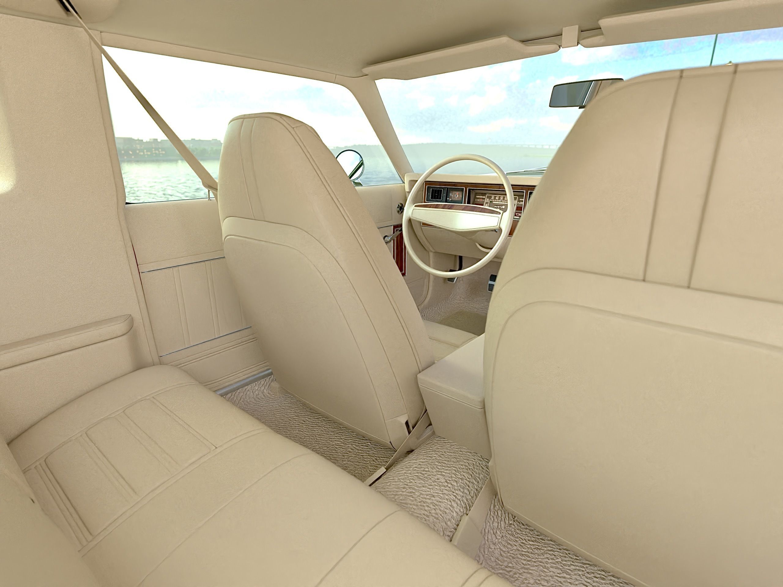 Plymouth Volare Coupe 1976 3D model_11