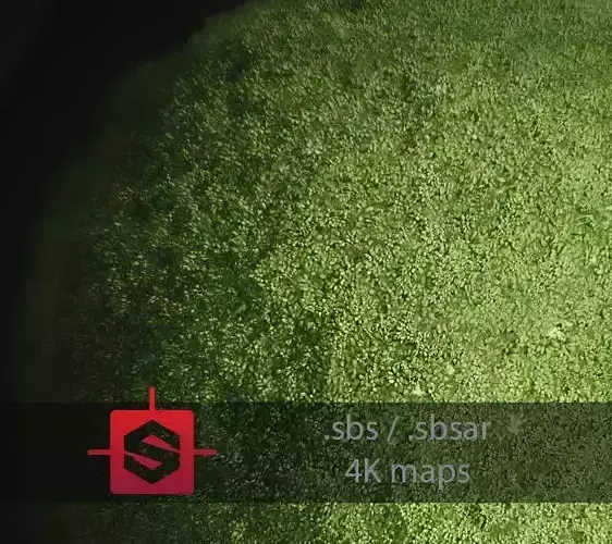Moss PBR Tileable Material Texture