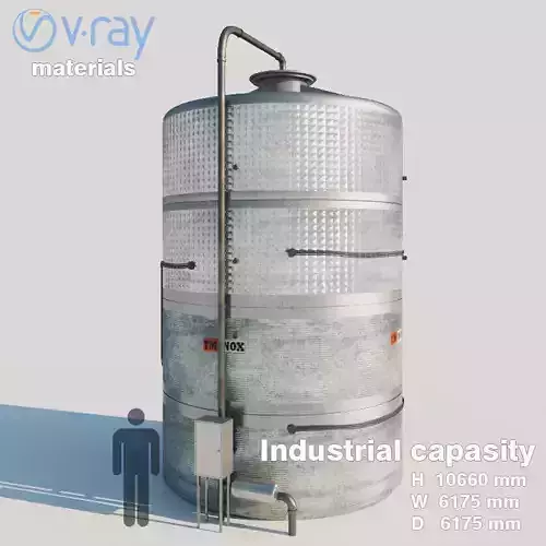 Industrial capacity N2  3D model