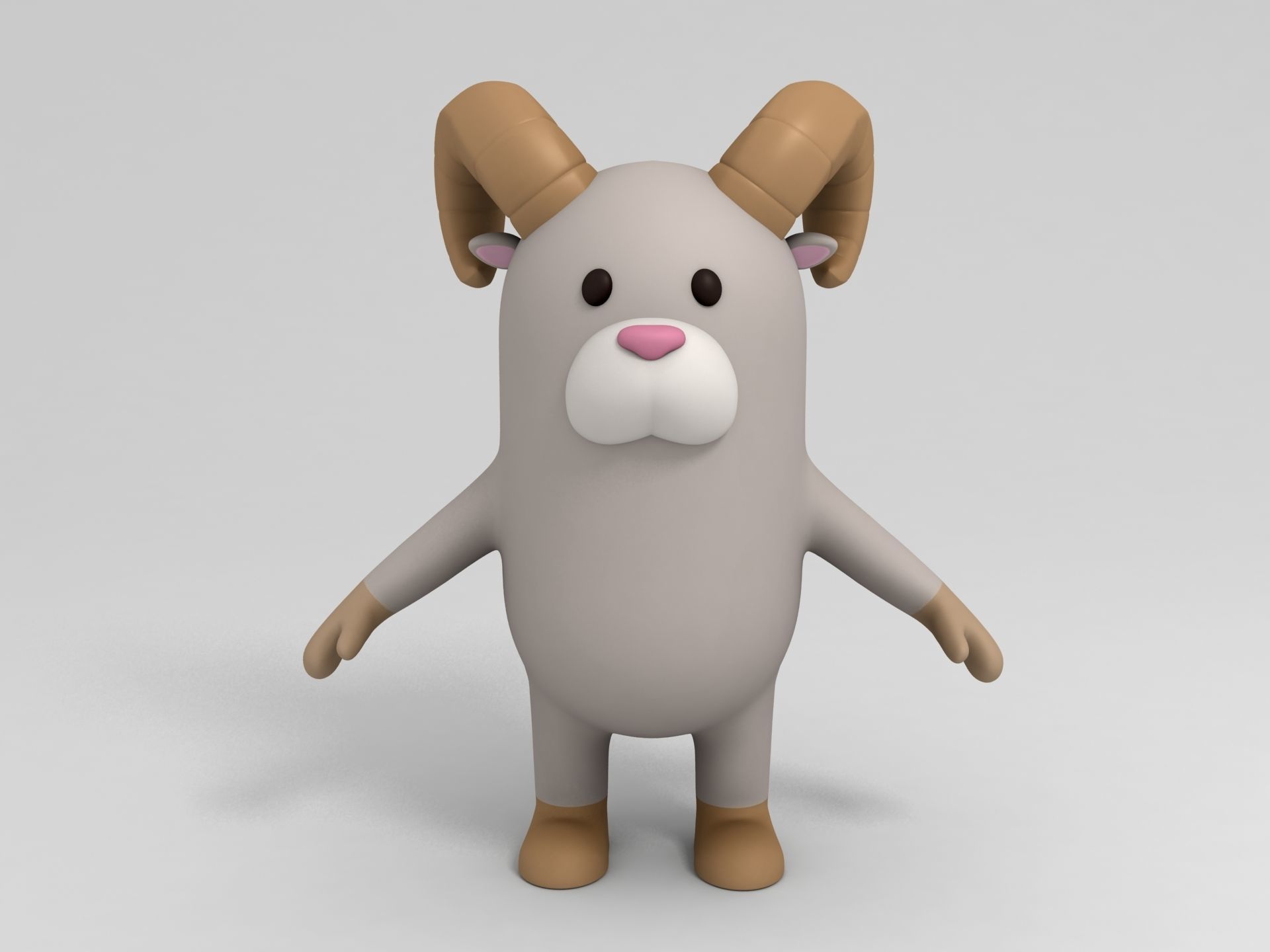 Cartoon Animals Model Pack 2 3D model_14