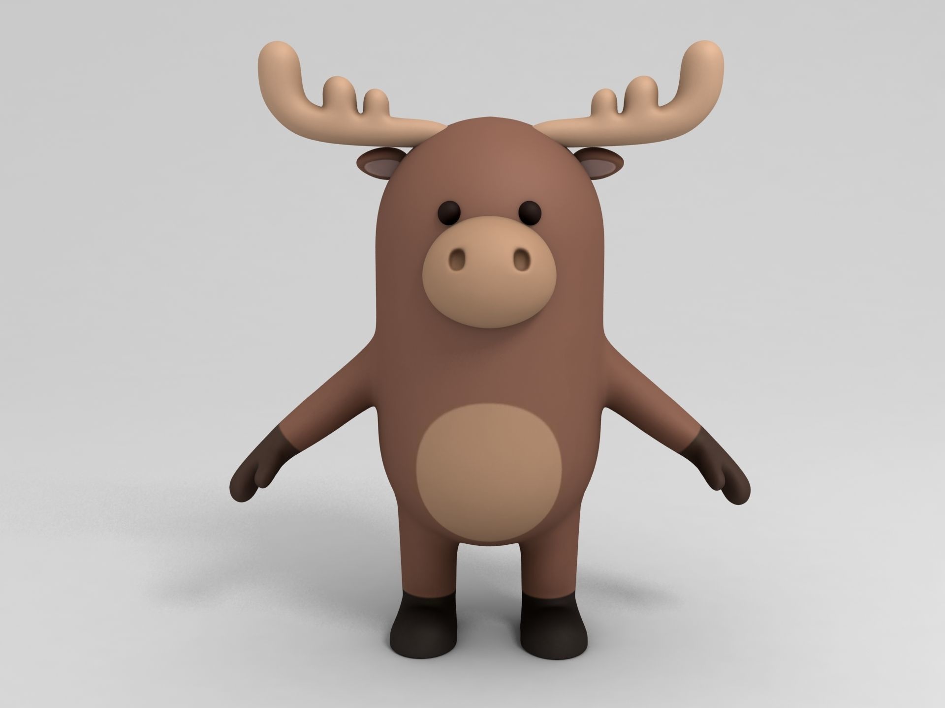 Cartoon Animals Model Pack 2 3D model_5