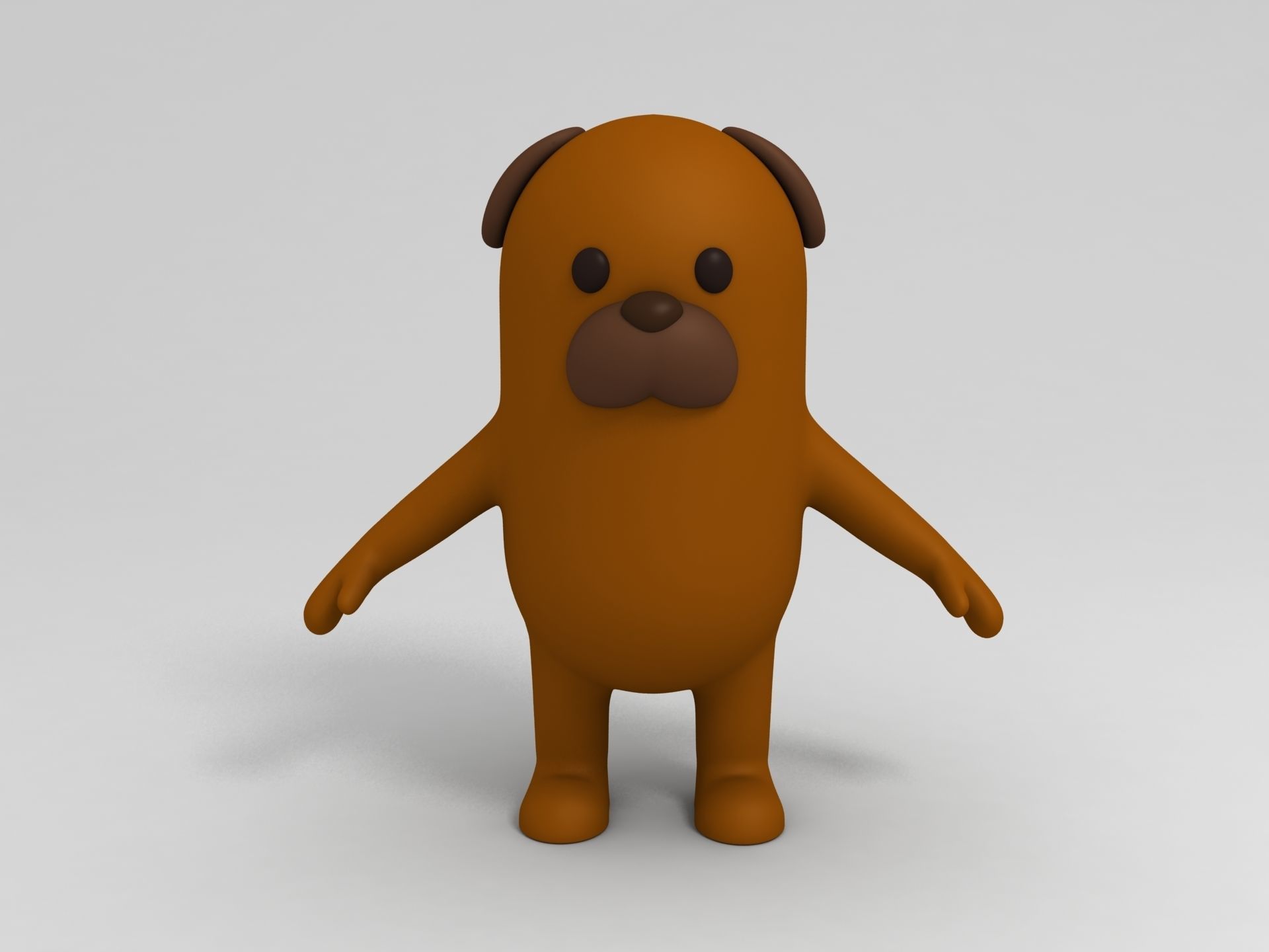 Cartoon Animals Model Pack 2 3D model_11