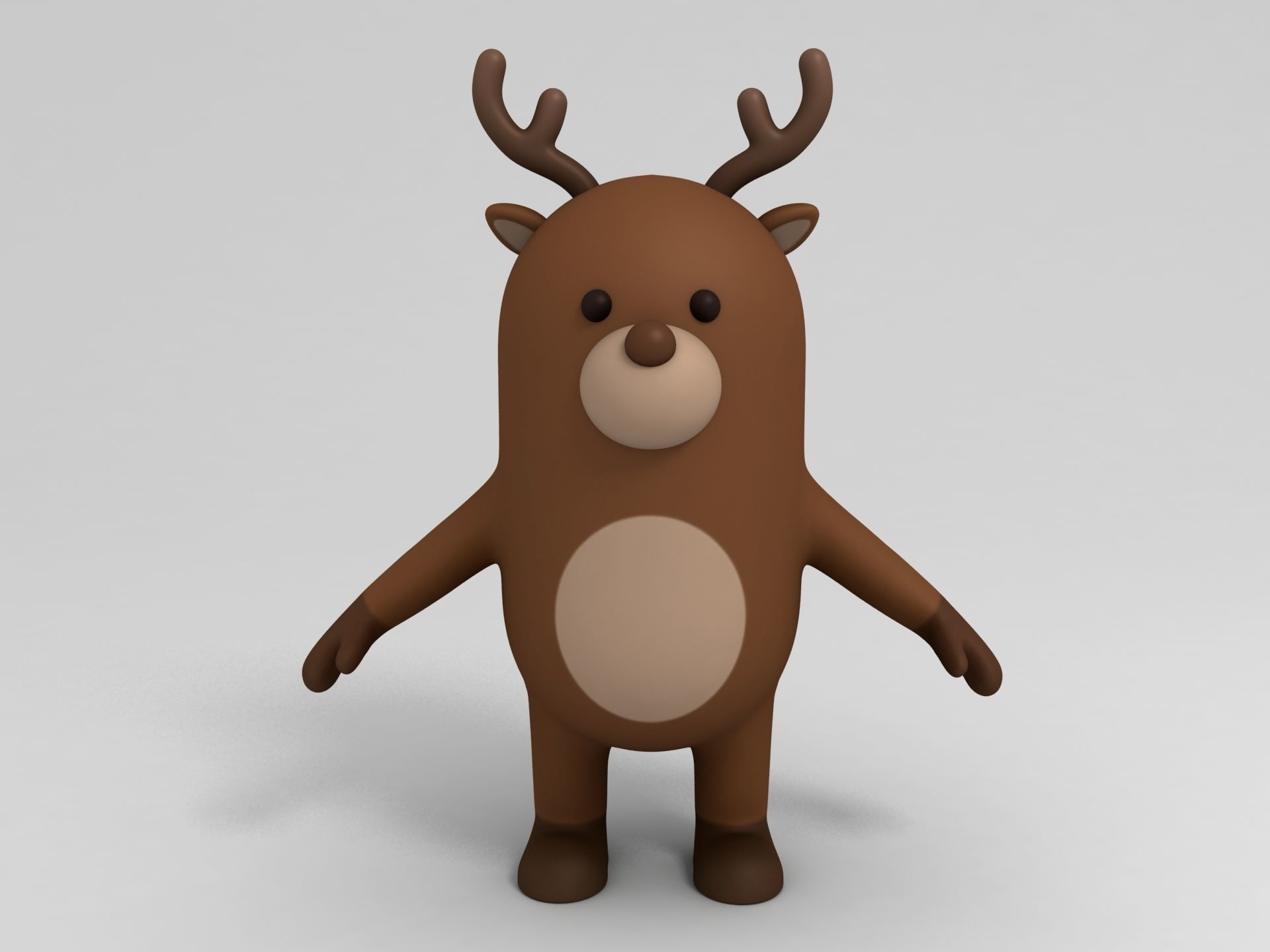Cartoon Animals Model Pack 2 3D model_1