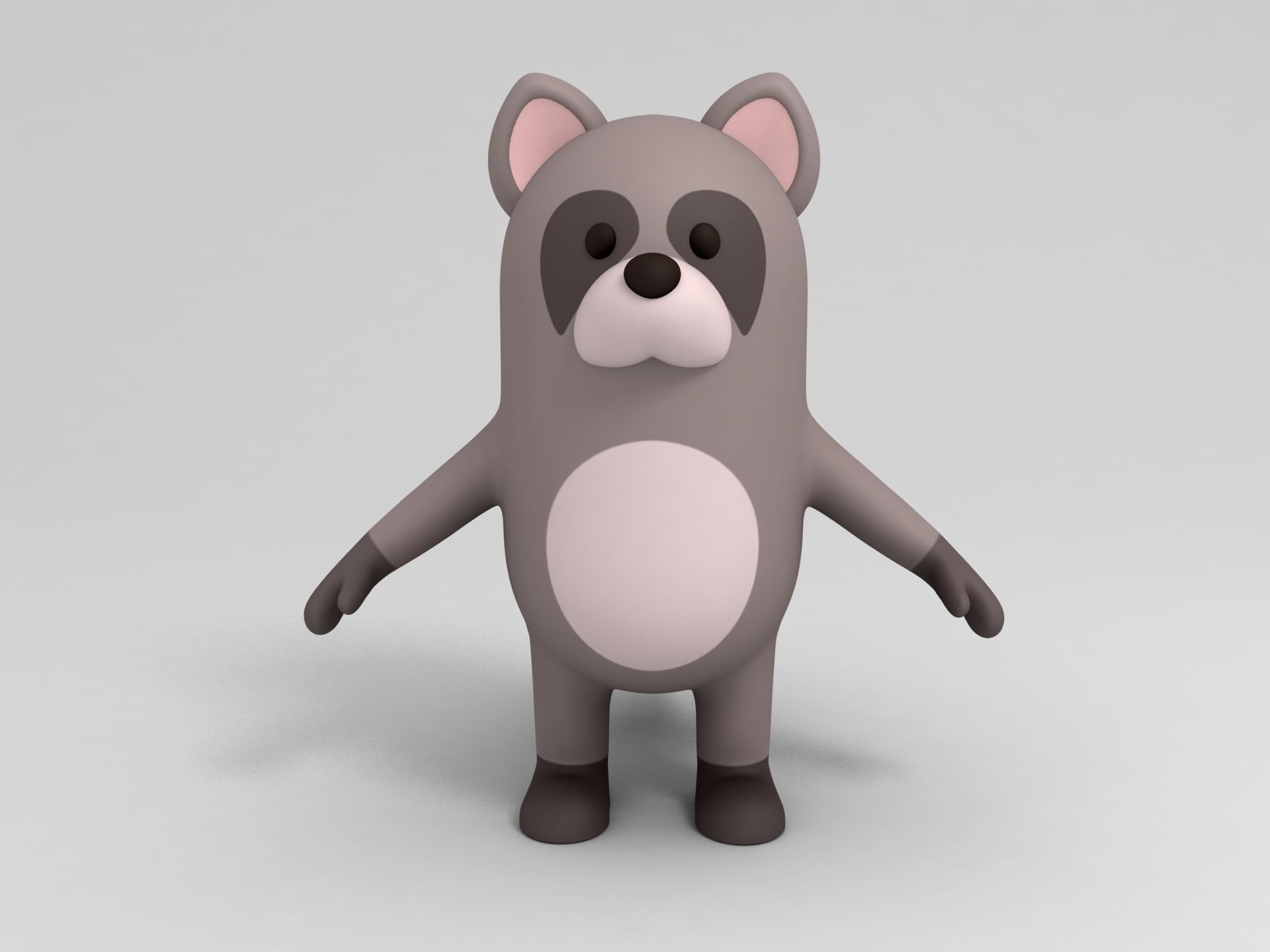Cartoon Animals Model Pack 2 3D model_7