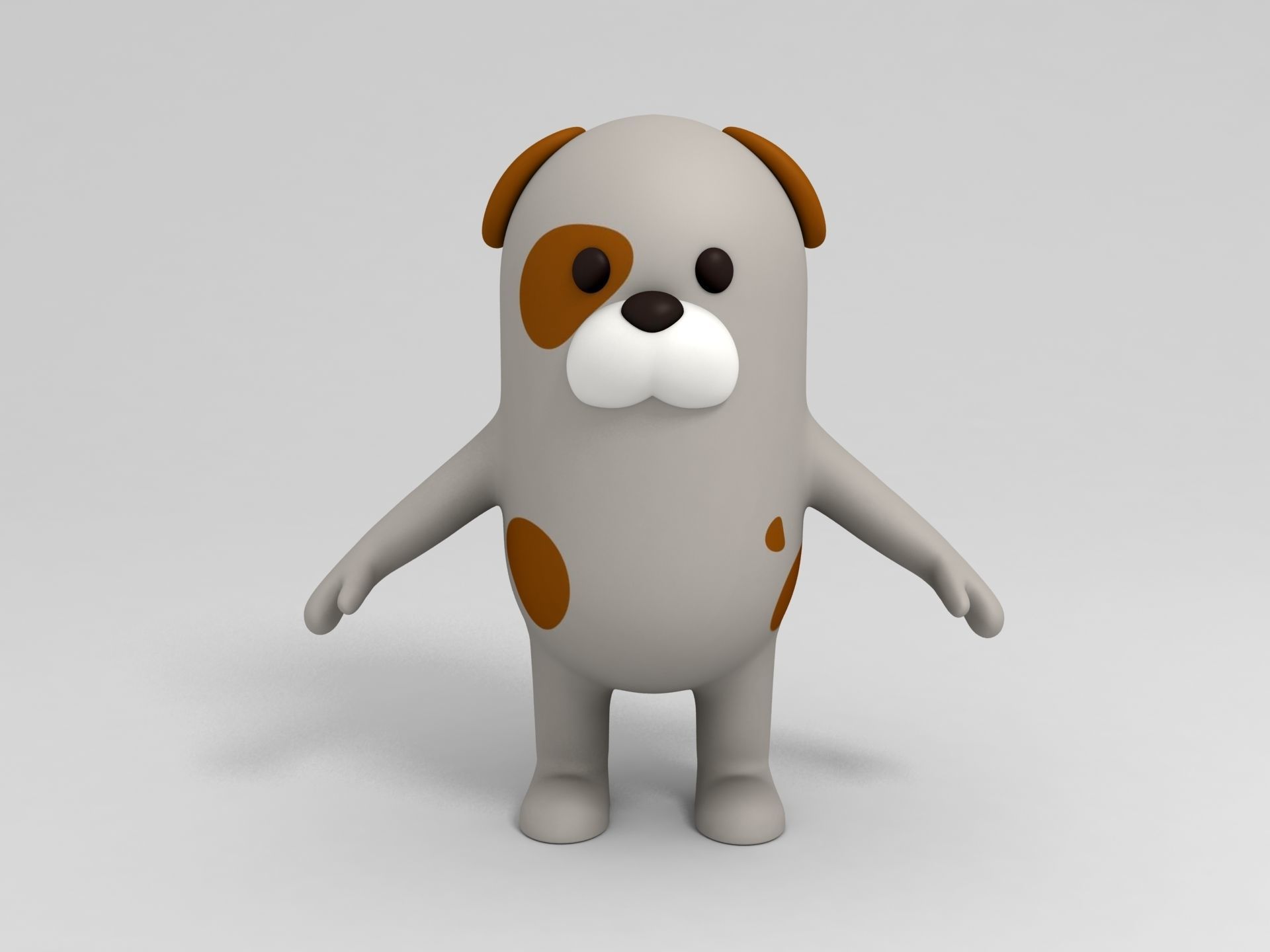 Cartoon Animals Model Pack 2 3D model_12