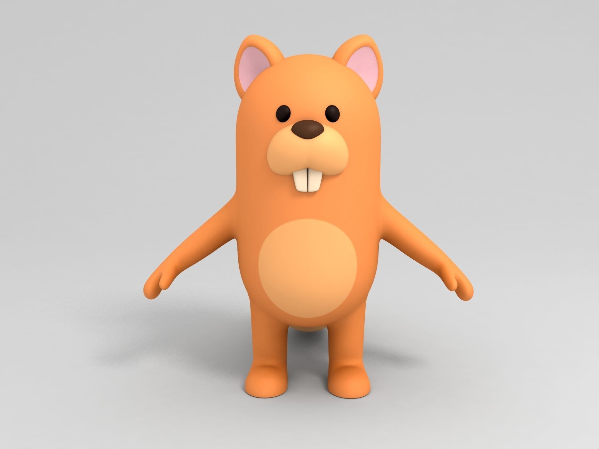 Cartoon Animals Model Pack 2 3D model_9