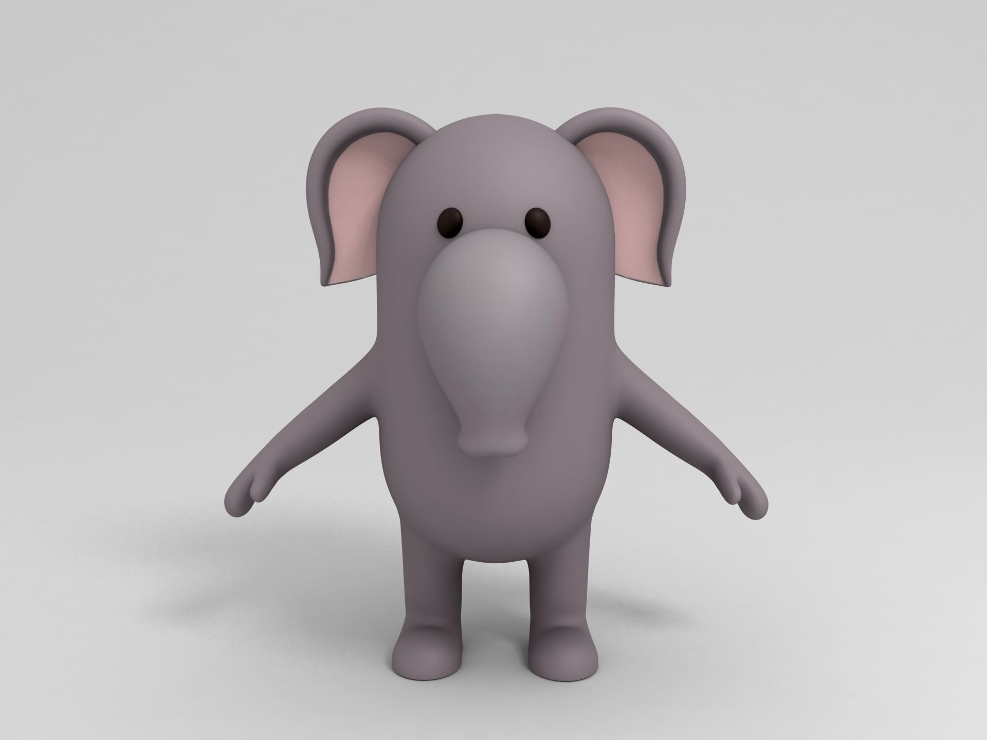 Cartoon Animals Model Pack 2 3D model_6