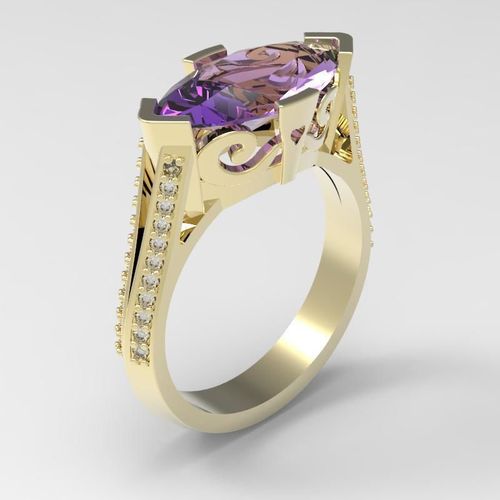 Ring Princess Eye 3D print model