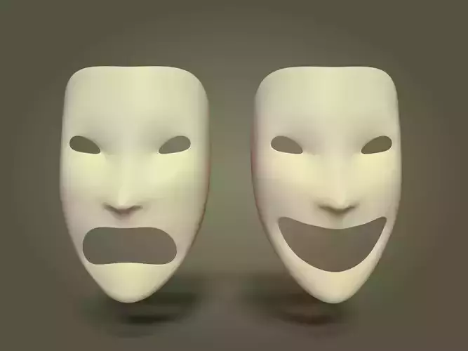 Simple Theater Mask