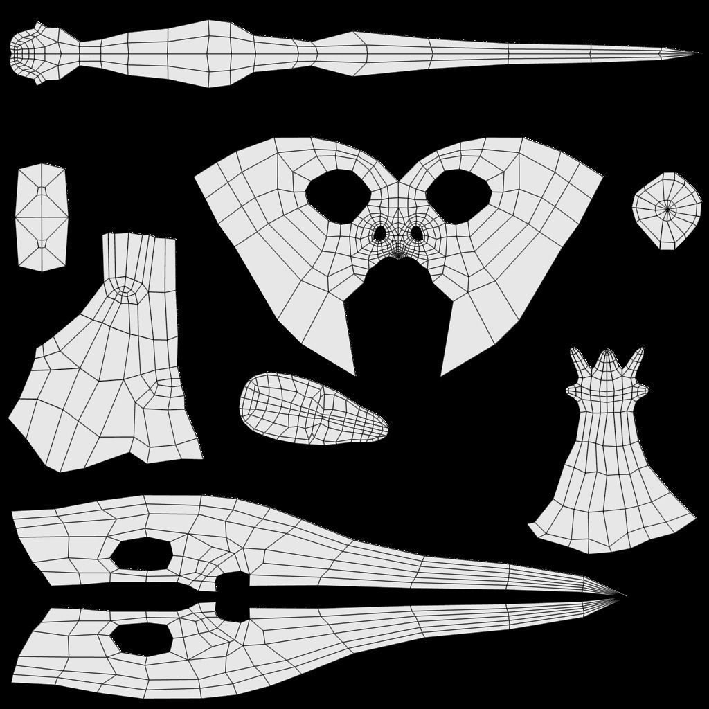 Character group of animals Free low-poly 3D model_6