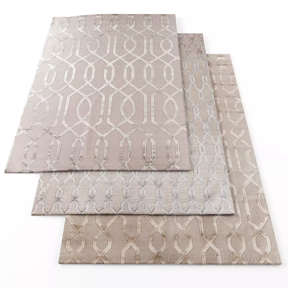 Exquisite Rugs6 Low-poly 3D model_0