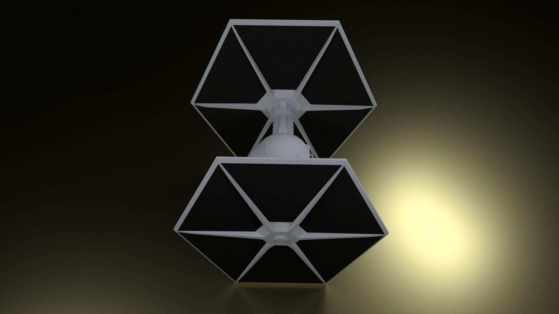 TIE Fighter 3D print model_6