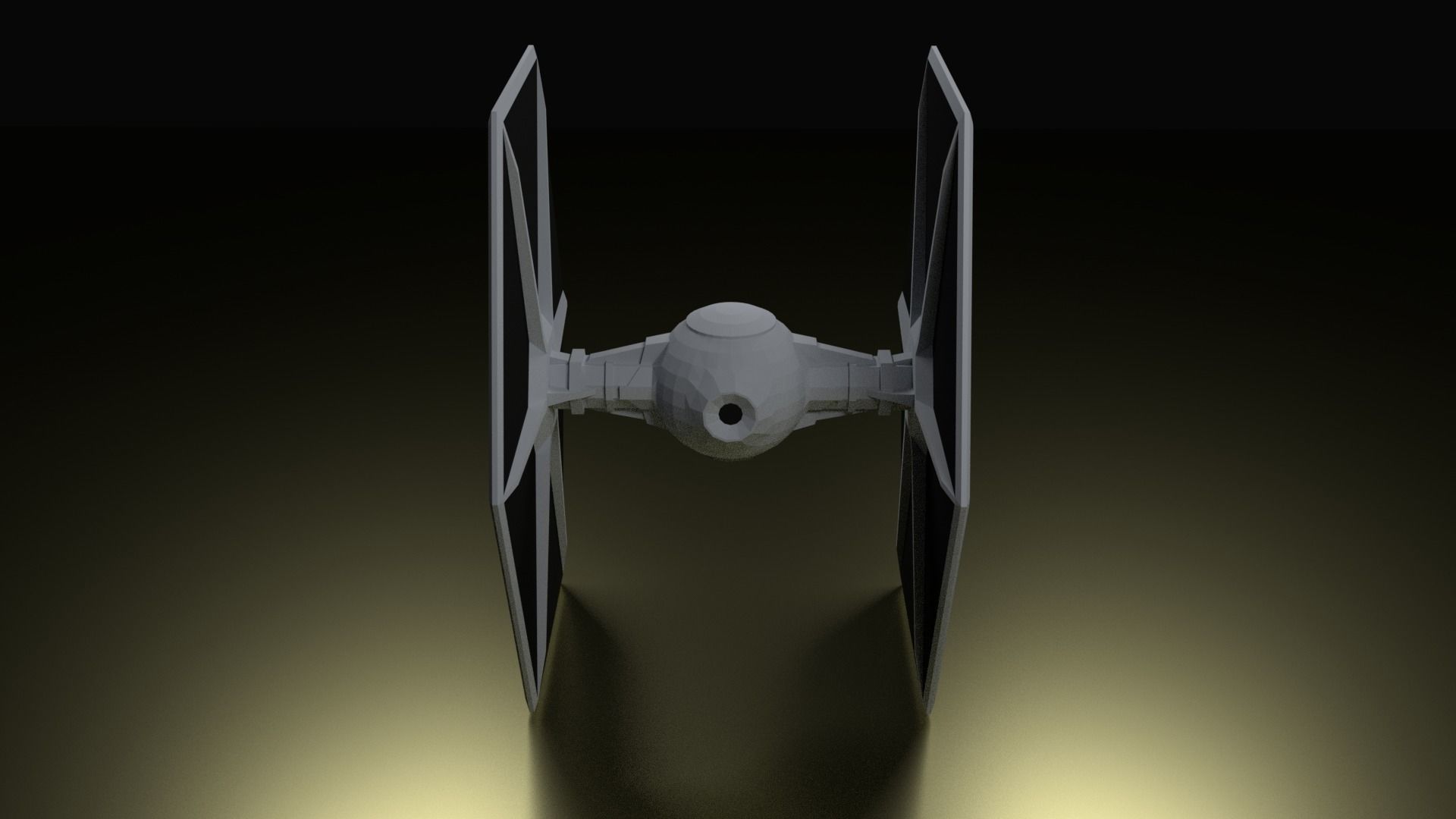 TIE Fighter 3D print model_5