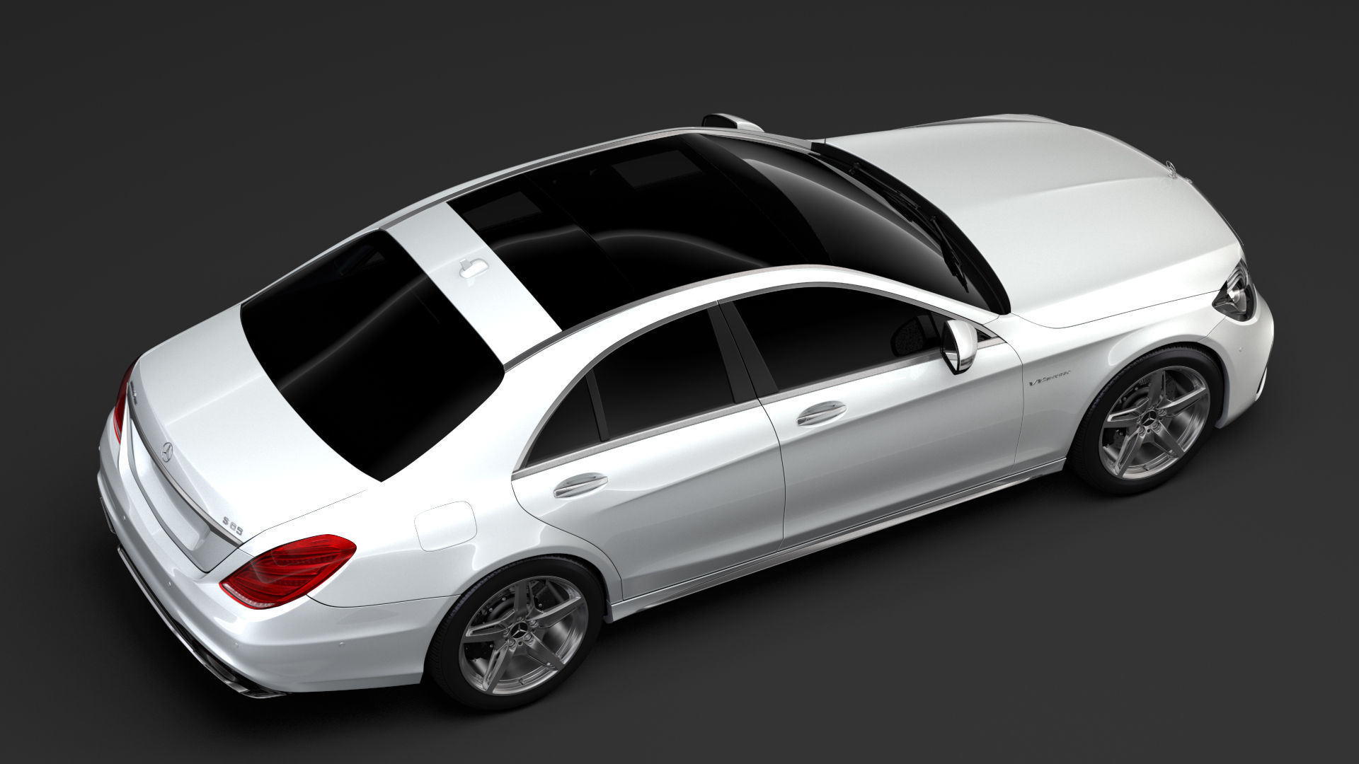 Mercedes AMG S 65 W222 2018 3D model_11