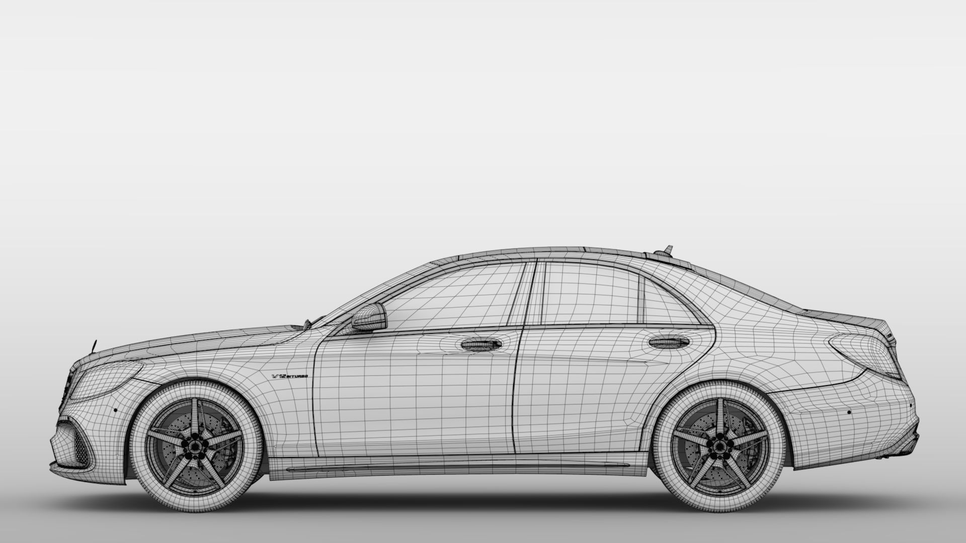 Mercedes AMG S 65 W222 2018 3D model_19