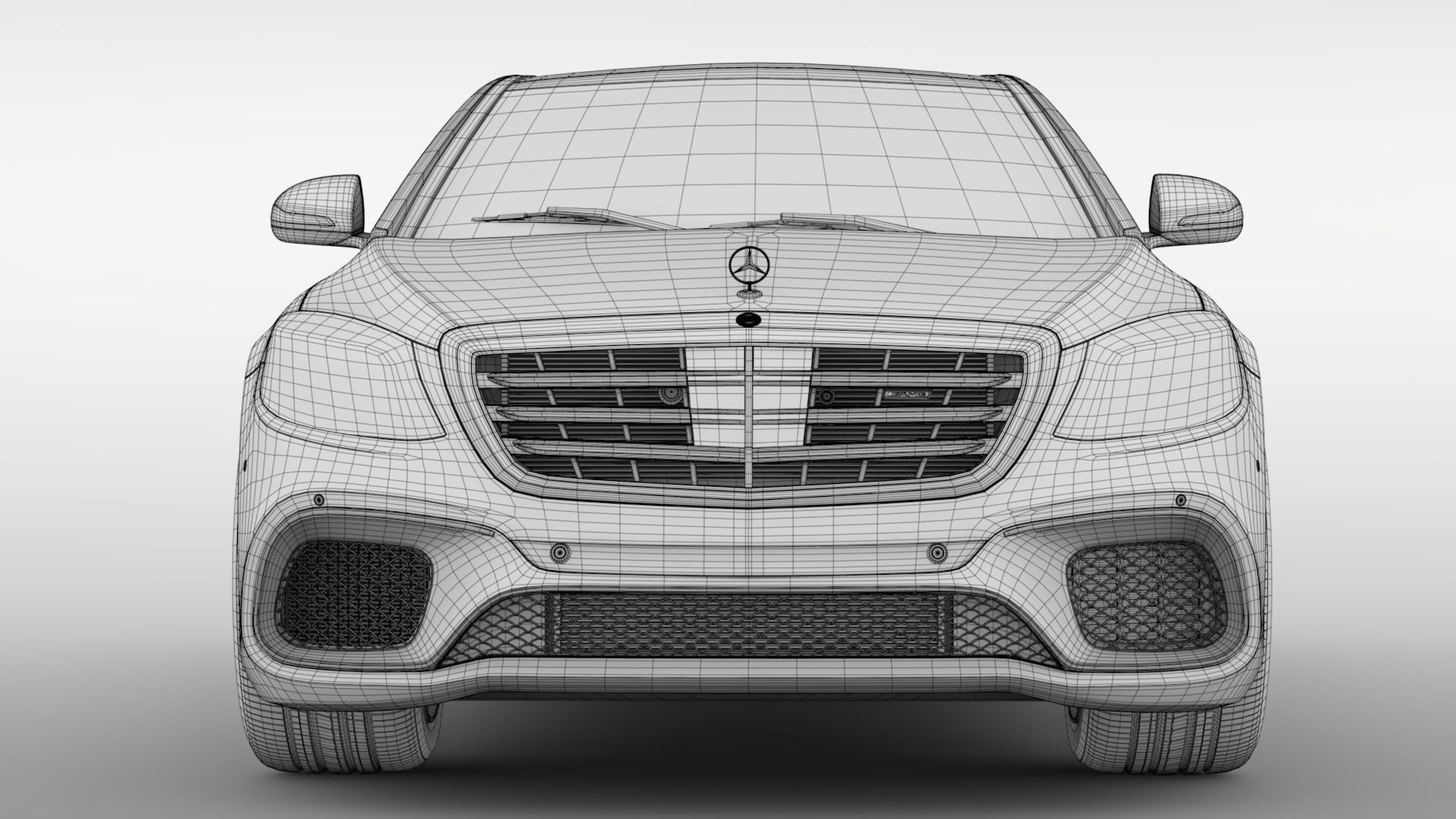 Mercedes AMG S 65 W222 2018 3D model_14
