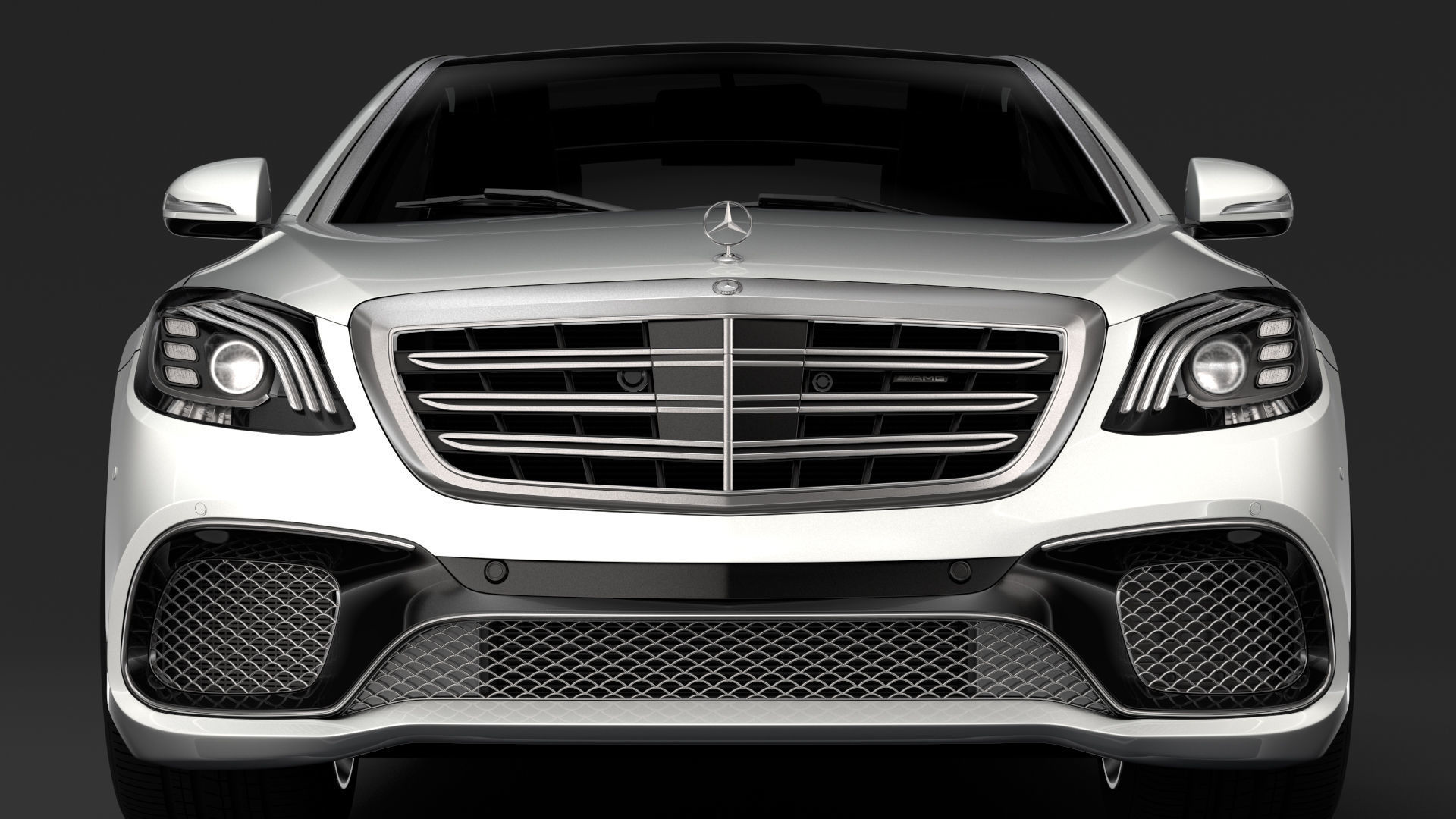 Mercedes AMG S 65 W222 2018 3D model_9