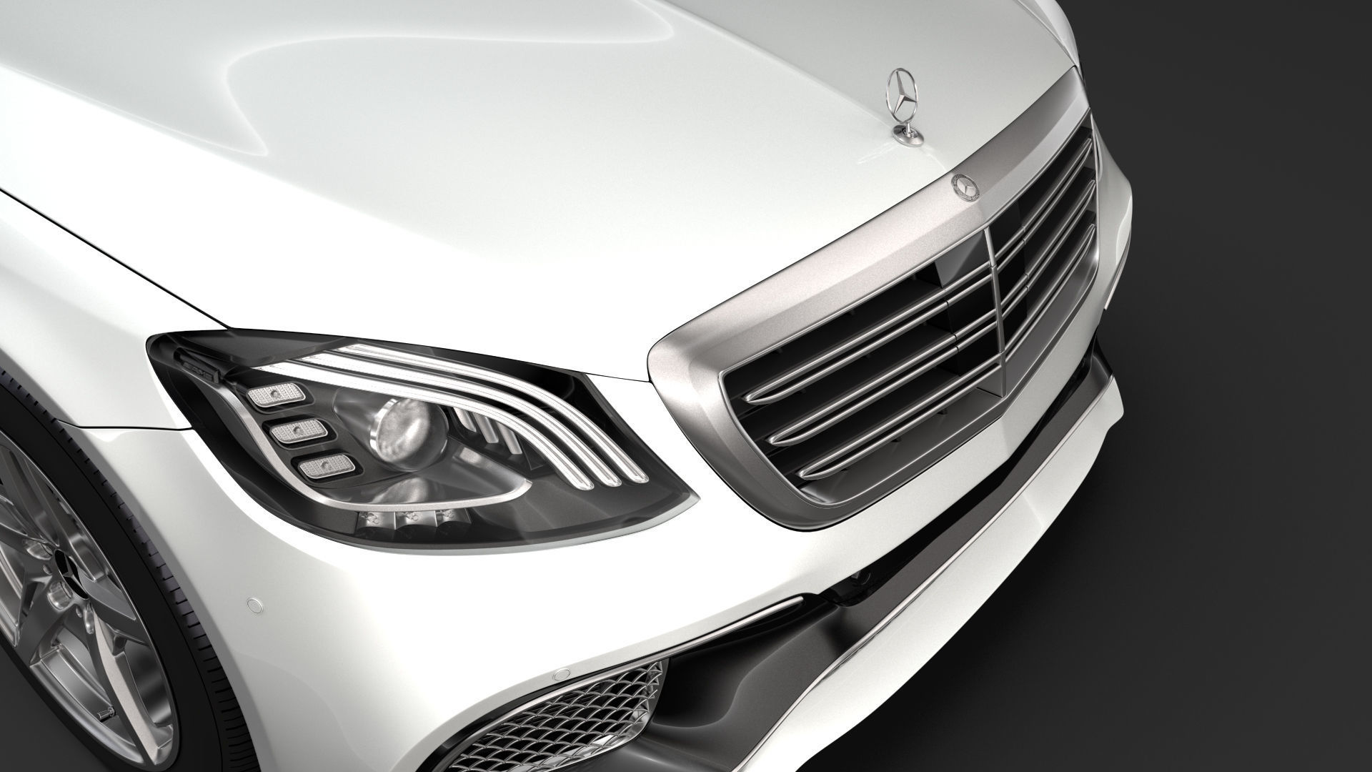 Mercedes AMG S 65 W222 2018 3D model_6