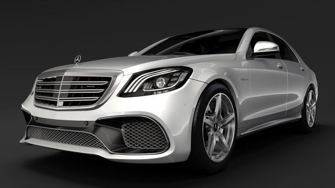 Mercedes AMG S 65 W222 2018 3D model