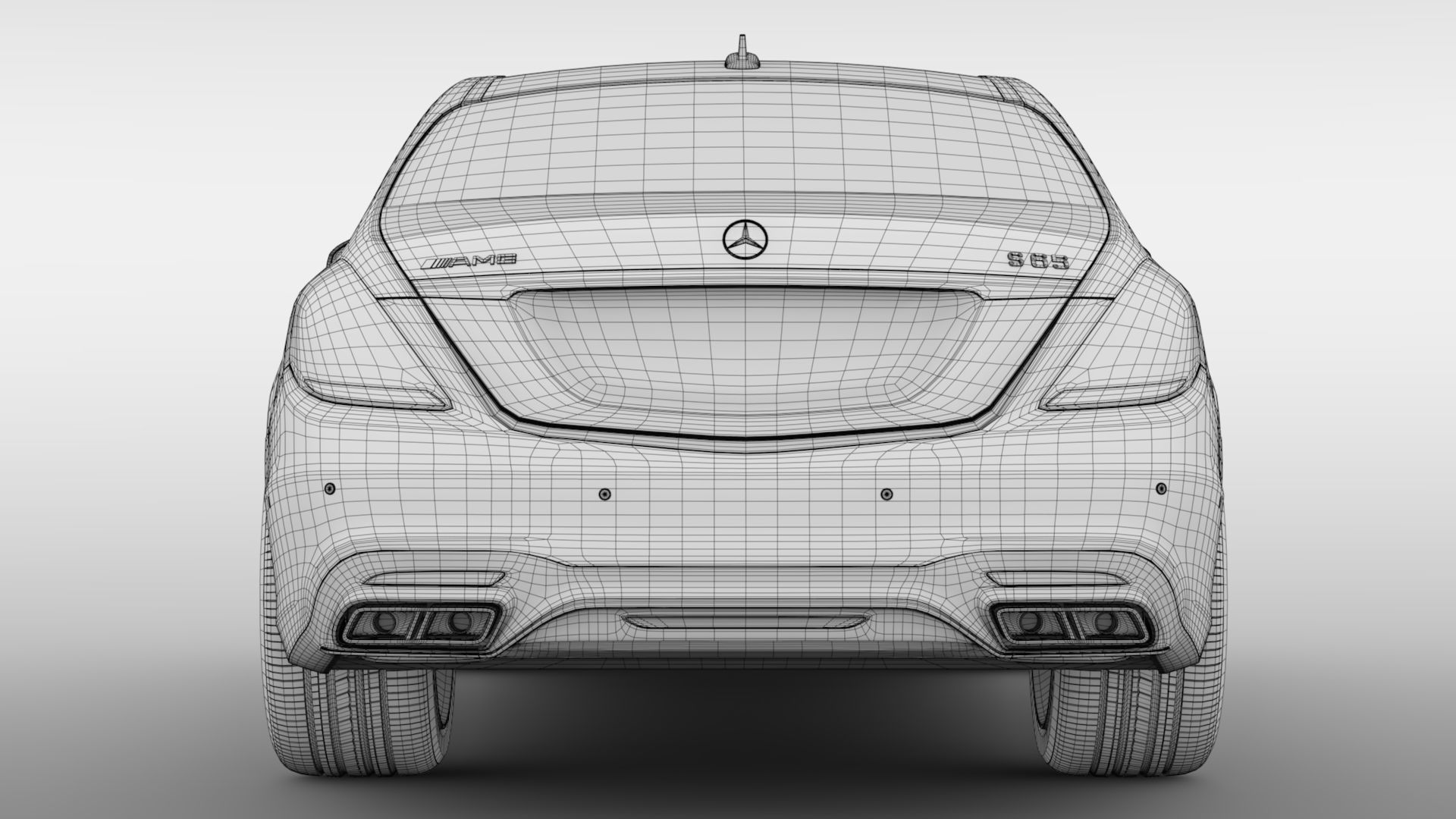 Mercedes AMG S 65 W222 2018 3D model_16