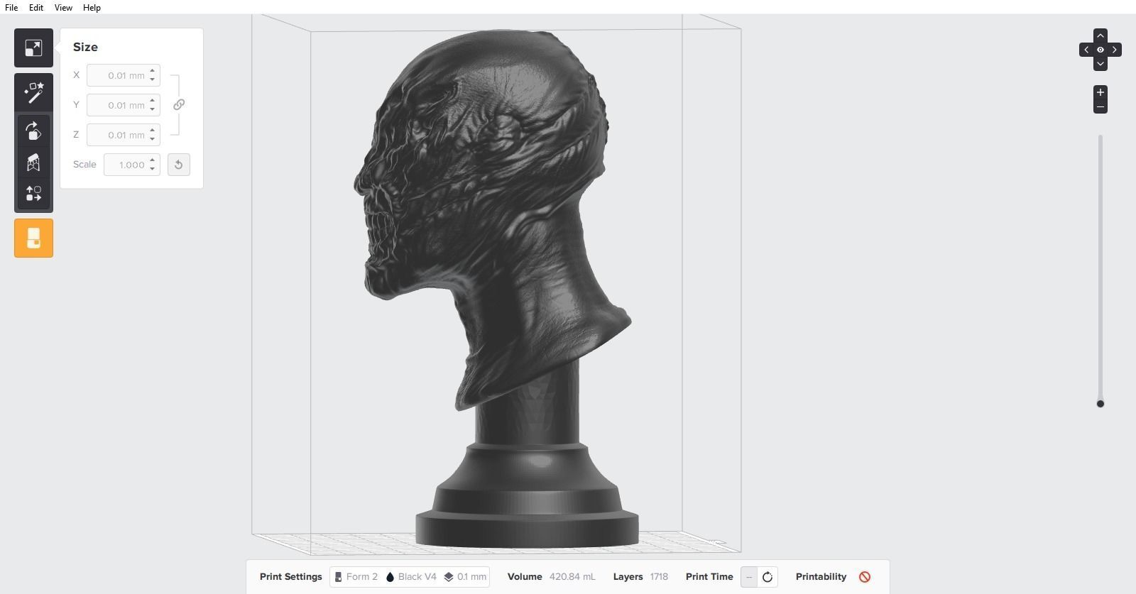 Cenibite Bust Fan Art 3D print model_2