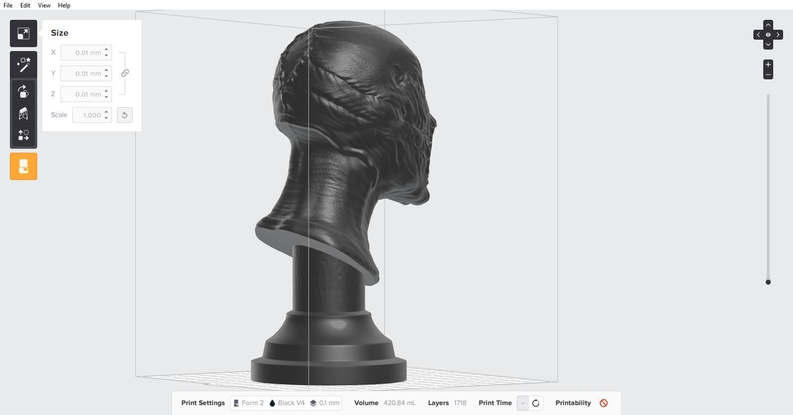 Cenibite Bust Fan Art 3D print model_3