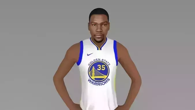 Kevin Durant ready for full color 3D printing 3D print model
