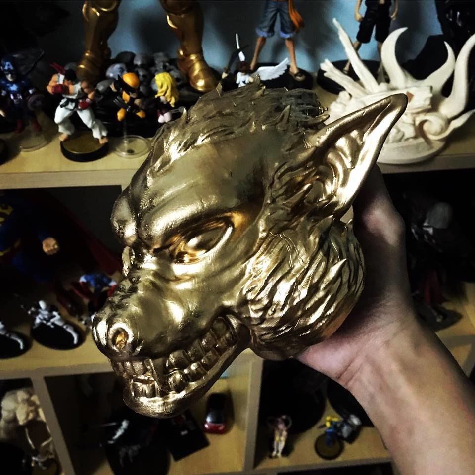 Kong Head - Oozaru - Dragon ball Z 3D print model_10