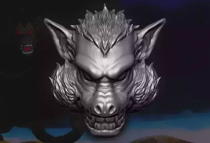 Kong Head - Oozaru - Dragon ball Z 