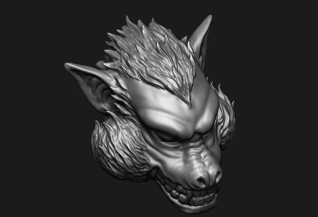 Kong Head - Oozaru - Dragon ball Z 3D print model_2