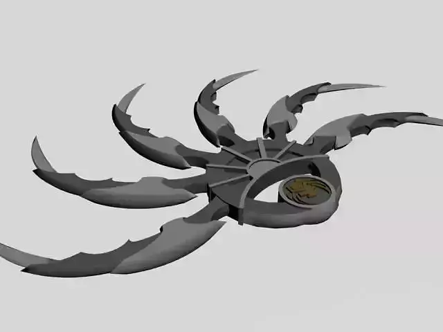 Shuriken Weapon Predators 3D print model